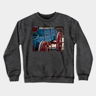 Cave Creek Blue Wagon Crewneck Sweatshirt